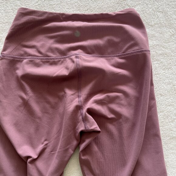 Bundle High-Waisted Yoga Leggings Bundle Black & Mauve Full Length Womens S - Picture 6 of 12